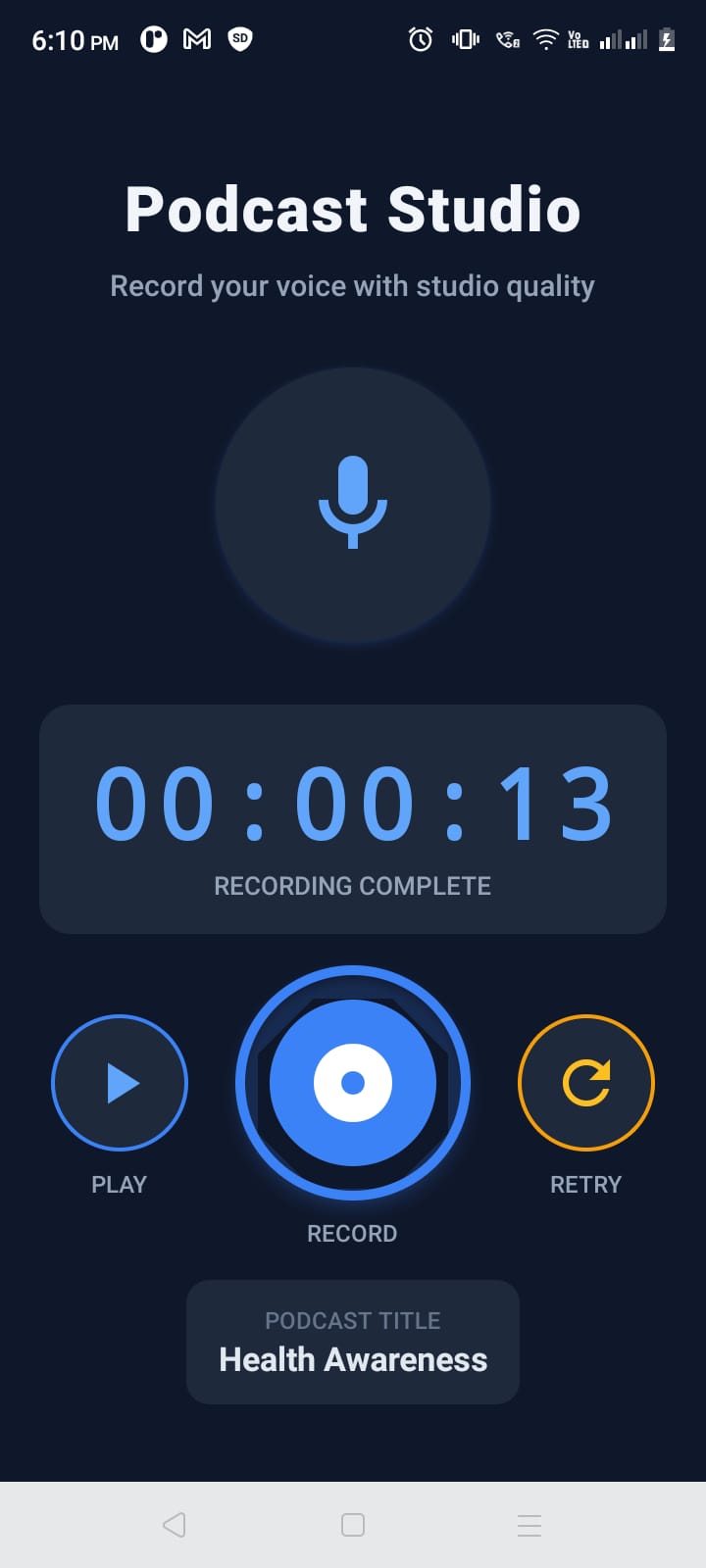 Podcast Recorder
